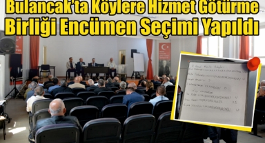 Bulancak’ta Köylere Hizmet Götürme Birliği Encümen Seçimi Yapıldı