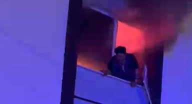 Çöp evde yangın: 2 ölü, 1 ağır yaralı