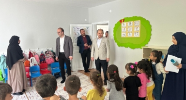 Dereli Kaymakam Emrah Azman’dan 4-6 Yaş Kur’an Kursu’na Ziyaret