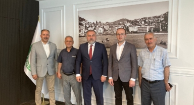 Dereli Kaymakamı Emrah Azman’dan Giresun İl Özel İdaresine Nezaket Ziyareti