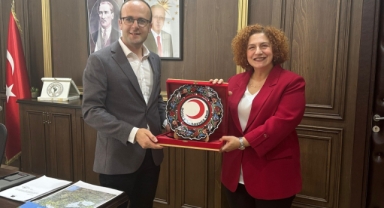 Doğu Karadeniz Bölge Kan Merkezi Heyetinden Dereli Kaymakamı Azman’a Ziyaret