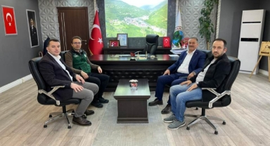 DSİ İl Müdürü Kotan'dan, Aydındere Belediye Başkanı Demir'e Ziyaret