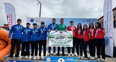 Es Es Spor Kulübü’nden Raftingde Büyük Başarı!