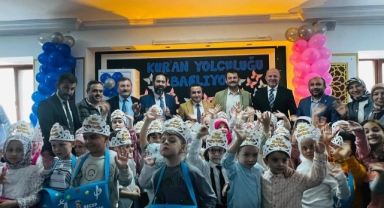 Espiye Kaymakamı Ahmet Kavanoz, 4-6 Yaş Kur’an Kursu Öğrencilerinin Programına Katıldı