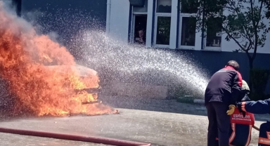 Espiye MYO’da Gerçeğini Aratmayan Tatbikat!
