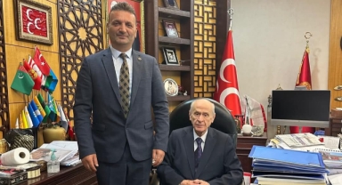 Eynesil Belediye Başkanı Güdük’ten MHP Lideri Bahçeli’ye Ziyaret