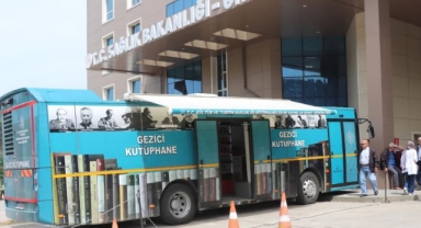 Gezici Kütüphane, Her Pazartesi Giresun Eğitim ve Araştırma Hastanesi'nde
