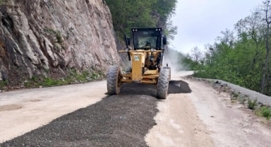 Giresun’da Köy ve Yayla Yollarında Ulaşım Konforu Artıyor