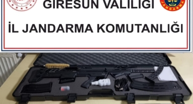Giresun'da silah kaçakçılığı operasyonunda 5 şüpheli yakalandı