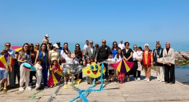 Giresun’da Uçurtmalar Gökyüzünü Renklendirdi