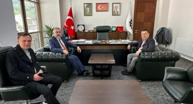 Giresun İl Özel İdaresi Genel Sekreteri Erener’den Başkan Şenlikoğlu’na Ziyaret