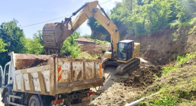 Giresun İl Özel İdaresinden Heyelanlara Hızlı Müdahale: Giresun’da Köy Yolları Ulaşıma Açıldı