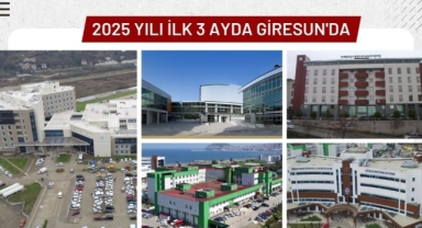Giresun İl Sağlık Müdürlüğü Verileri Açıkladı: Giresun’da 2025 Yılının İlk Çeyreğinde En Yoğun 5 Kamu Hastanesi Belli Oldu