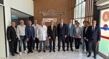 Giresun İl Sağlık Müdürü Aksoy'dan Hastane Ziyareti