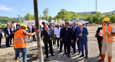 Giresun OSB'de Yeni Tesis Açılışı ve Temel Atma Töreni Gerçekleştirildi
