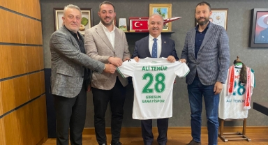 Giresun Sanayispor'dan, Milletvekili Temür'e Ziyaret
