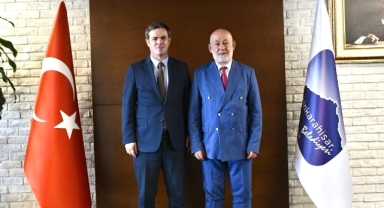 Giresun Tapu ve Kadastro İl Müdürü Mustafa Şahin’den Şebinkarahisar Belediyesine Ziyaret