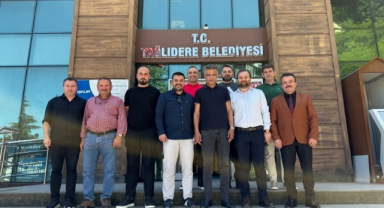 Giresun Yağlıdereliler Derneğinden Başkan İbaş’a Ziyaret