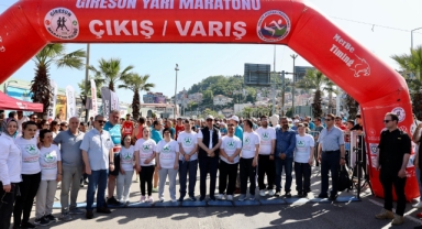 Giresun Yarı Maratonu Renkli Görüntülerle Başladı