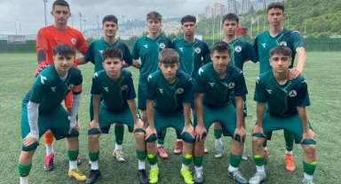 Giresunspor U15 Takımı Trabzon'da Grup Birincisi Oldu