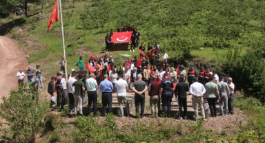 Güce'de Şabankale şehitleri için yürüyüş düzenlendi