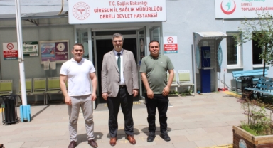 İl Sağlık Müdürü Aksoy'dan Dereli'ye Ziyaret