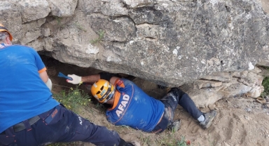 Kaçak kazı yaparken feci şekilde can verdi