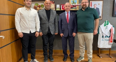 Milletvekili Ali Temür, Giresunlu Spor Yöneticilerini TBMM’de Ağırladı