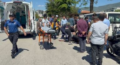 Motosikletin çarptığı şahıs hayatını kaybettti