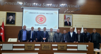 Muhtarlardan, Giresun İl Genel Meclisi'ne Ziyaret