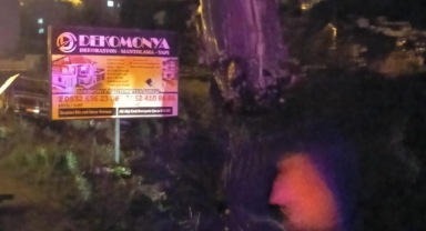 Otomobil dereye devrildi: 4 kişi yaralandı