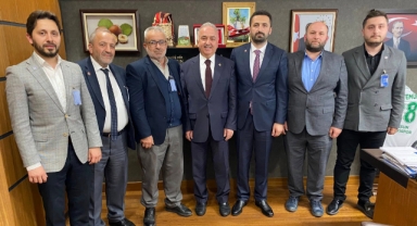 Saadet Partisi Heyetinden, AK Parti Giresun Milletvekili Temür’e Ziyaret