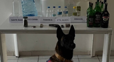 Sahte içki operasyonunda bir şüpheli yakalandı