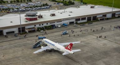 Samsun Çarşamba Havalimanı 4 ayda 452 bin 945 yolcuya hizmet verdi