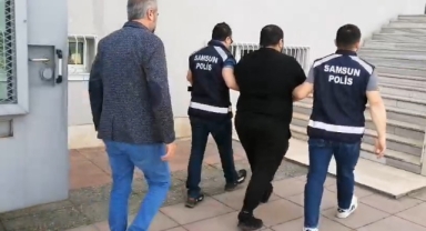Samsun'da 13 yıl 11 ay hapis cezası bulunan şahıs yakalandı