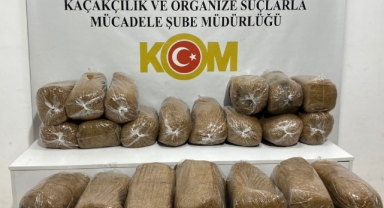 Samsun'da 145 kilo kaçak tütün ele geçirildi