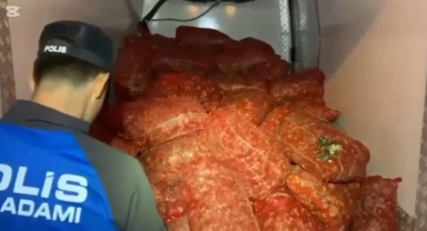 Samsun'da 2 ton 900 kilo kaçak midye ele geçirildi