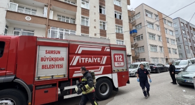 Samsun'da bir kişi ailesinin evini kundakladı