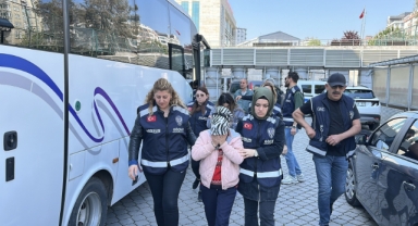 Samsun'da fuhuş operasyonunda 7 zanlı yakalandı