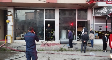 Samsun'da korkutan yangın