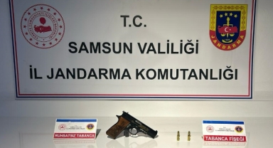 Samsun'da otomobile ateş eden şüpheli yakalandı
