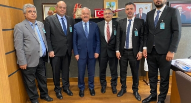 Şebinkarahisar Heyetinden Giresun Milletvekili Temür’e Ziyaret