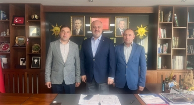 Soğukpınar Belde Teşkilatından AK Parti Giresun İl Başkanlığı’na Ziyaret