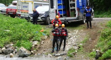 Trabzon’da Haldizen Deresi’ne Düşen Çocuk 5 Gündür Aranıyor