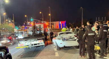 Trabzon'da kaldırımda yürürken otomobil çarpan kişi yaralandı