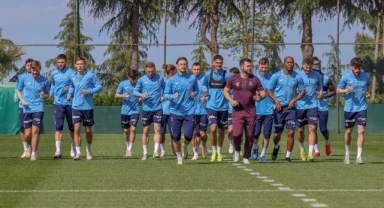 Trabzonspor, Galatasaray maçının hazırlıklarını sürdürdü