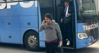 Trabzonspor kafilesi İstanbul'a gitti
