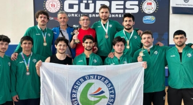 Üniversiteler Arası Güreş Şampiyonasında Giresun Üniversitesinden Büyük Başarı