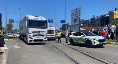 Zonguldak'ta tırın çarptığı yaşlı kadın öldü