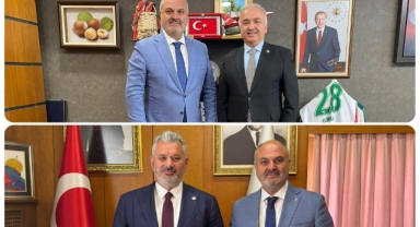AK Parti Giresun İl Başkanı Yılmaz’dan Elmas, Temür ve Turan’a Tebrik